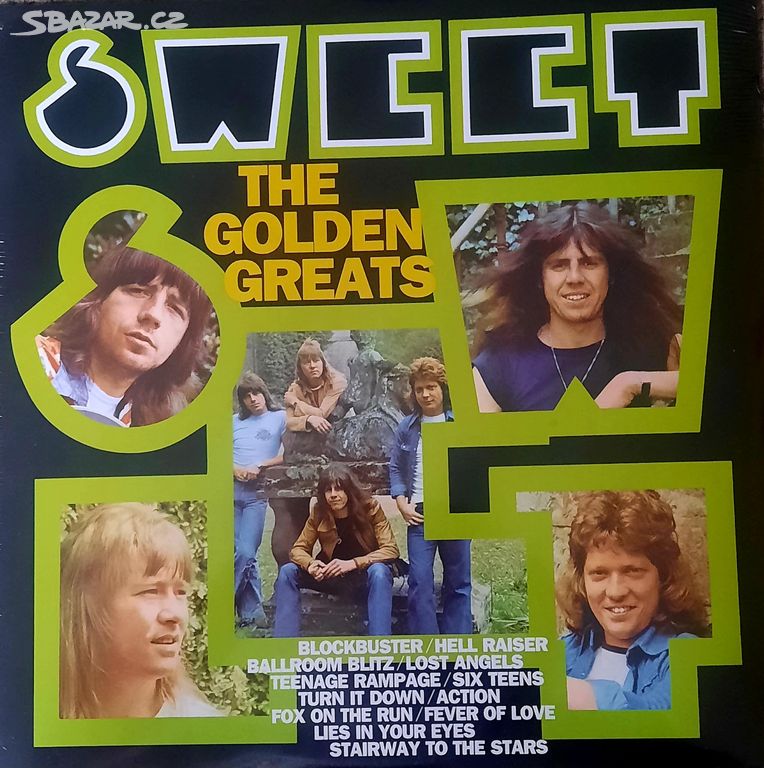 Sweet-The Golden Greats 1977 vinyl