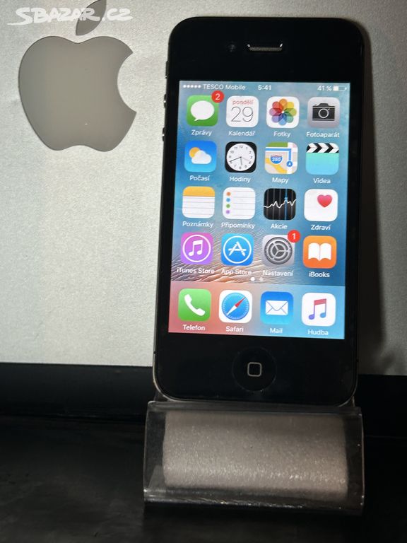 iPhone 4s, 16 GB, Black - TOP + Záruka