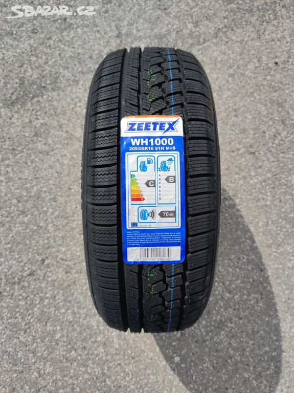 205 55 16 NOVÉ ZIMNÍ PNEU Zeetex 205/55 R16 91H