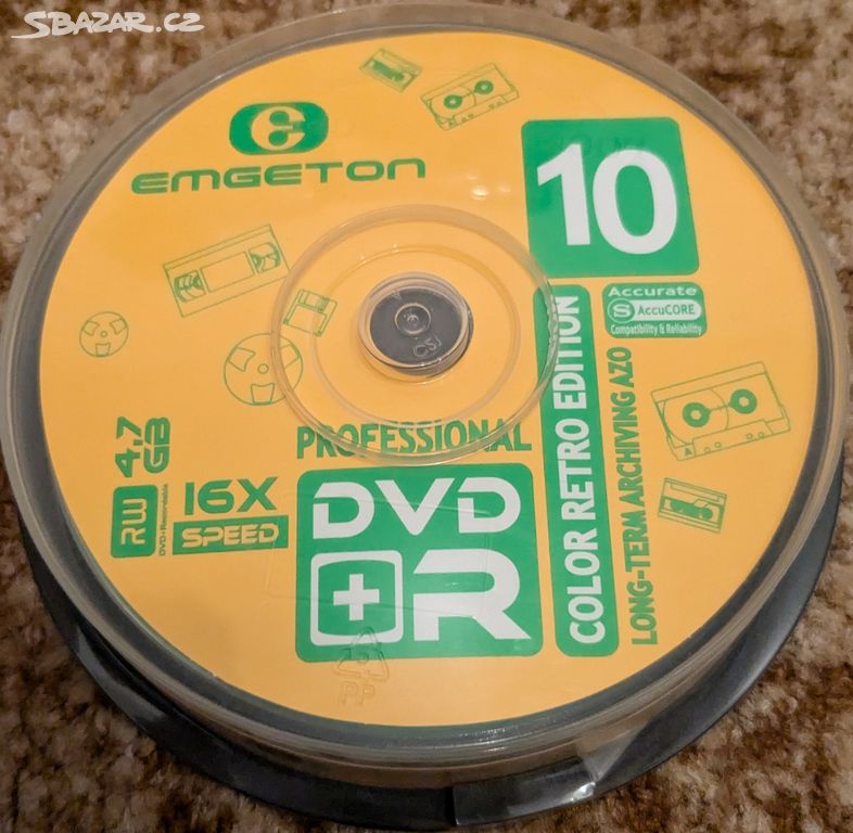 DVD+R Emgeton 10ks