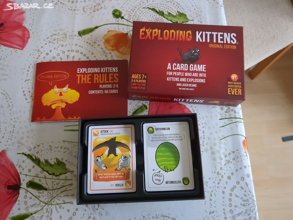 Hra Exploding kittens