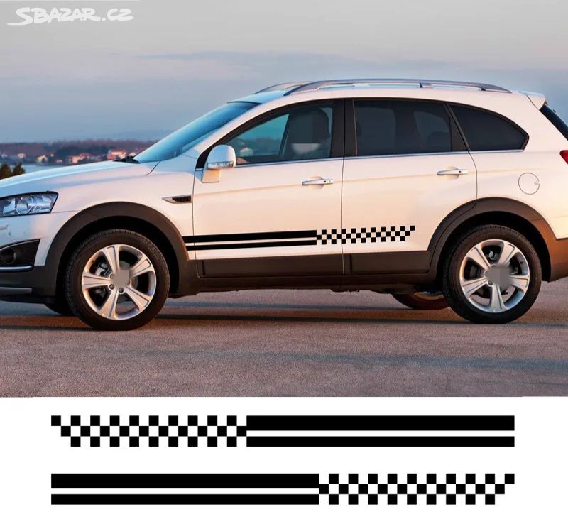 CHEVROLET CAPTIVA / samolepky na karoserii