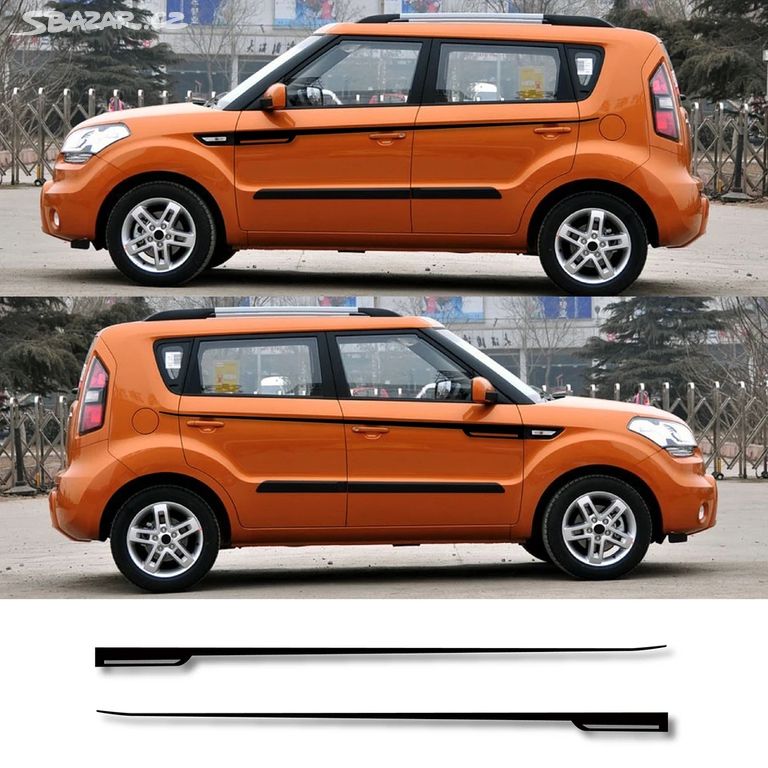 KIA SOUL / samolepky na karoserii