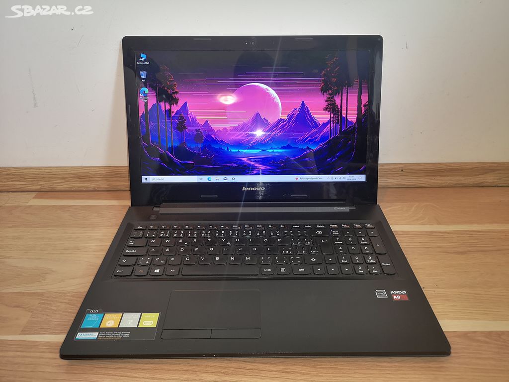 Čtyřjádrový notebook Lenovo G50-45