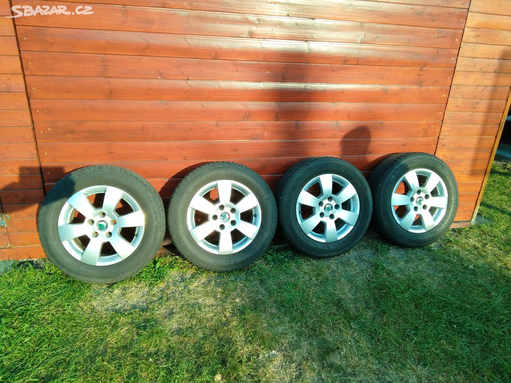 ALU kola originál Škoda R15 (5x112)