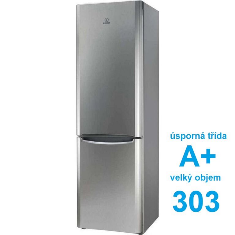 A+ velká lednice Indesit s mrazákem ODVOZ STARÉ