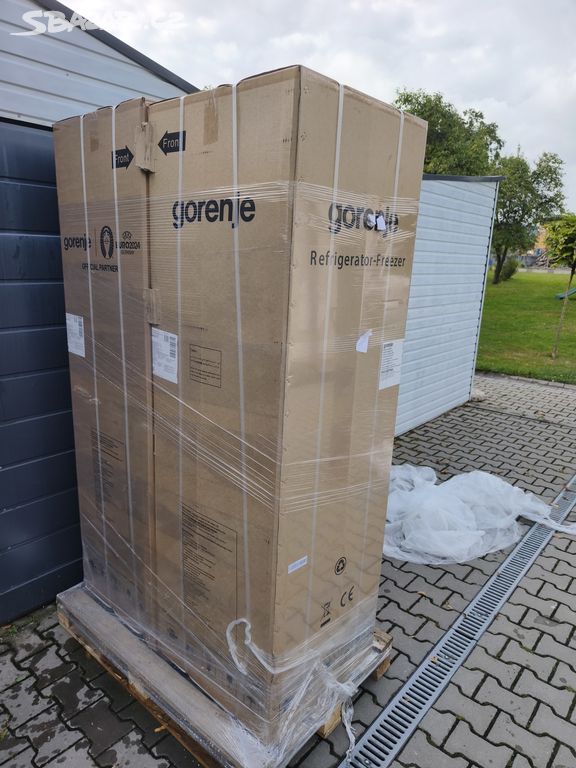 Kombinovaná lednice Gorenje RK4182PW4, 180cm, 2jak