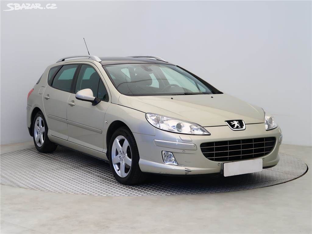 Peugeot 407, 2.0 HDI, ČR,1.maj, Serv.kniha