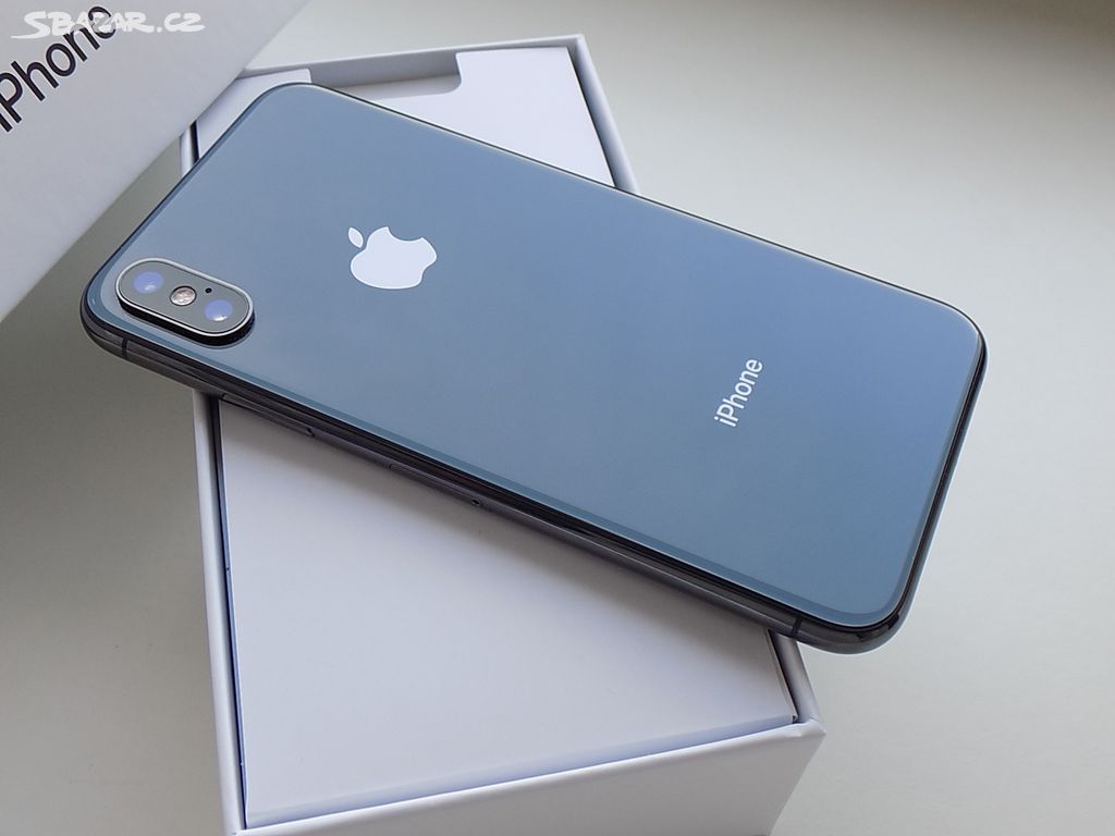 APPLE iPhone XS 64GB Space Grey - ZÁRUKA 12 MĚSÍCŮ