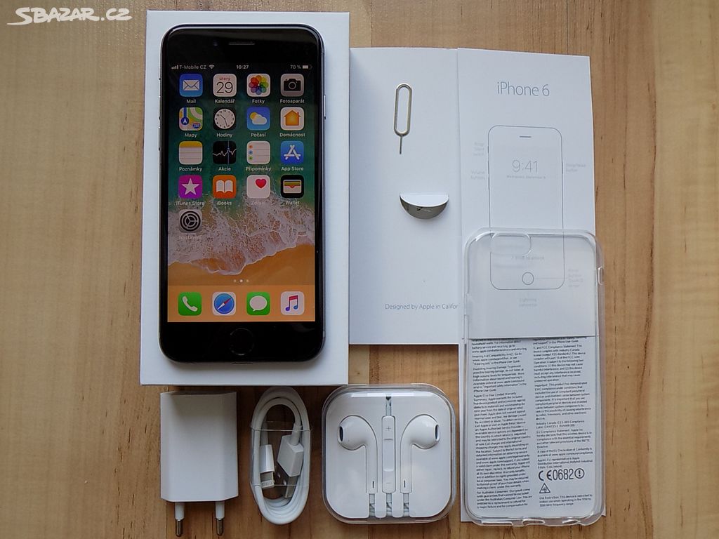 APPLE iPhone 6 32GB Space Grey - ZÁRUKA - TOP STAV