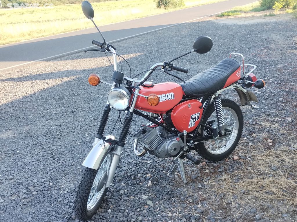 Simson S51 Enduro krásný stav 2400 km s TP STK