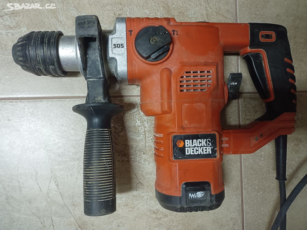 Pneumatické vrtací kladivo Black&Decker 1250,1250W