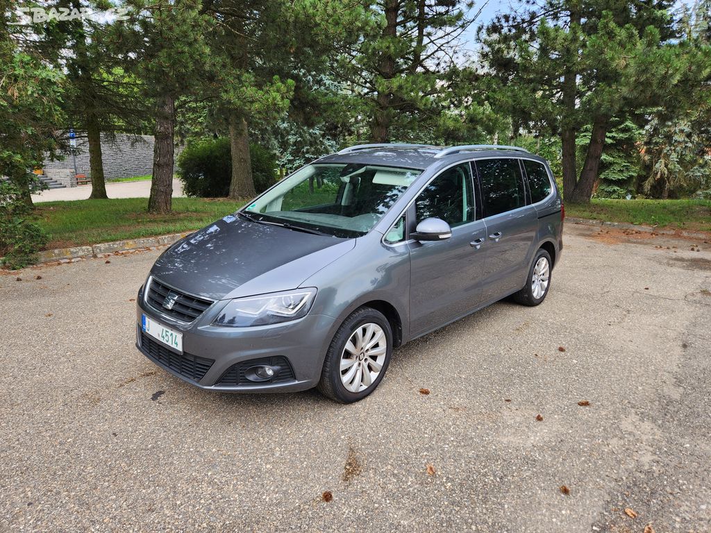 Alhambra 2.0TDI 110kW 5/2016 7 míst Tažné Xenony