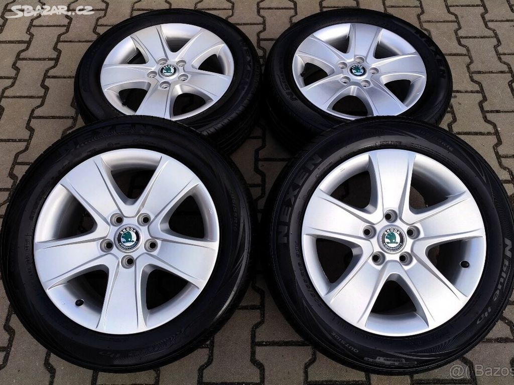 Alu kola originál Škoda Octavia III 5x112 R16