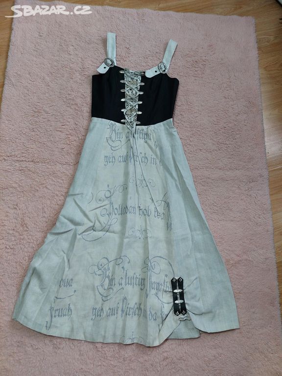 Country line dirndl / bavorské šaty vel.40