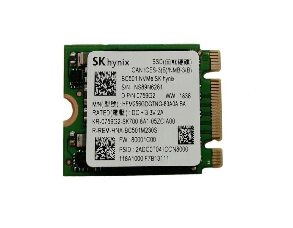 NVMe SK Hynix BC501 256GB