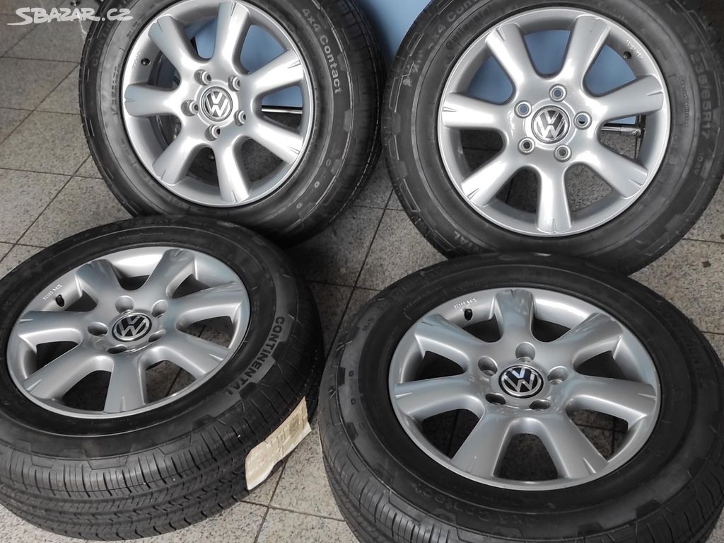 VW T5 T6 6,5x16 5x120 ET 51 215/65R16C zimní