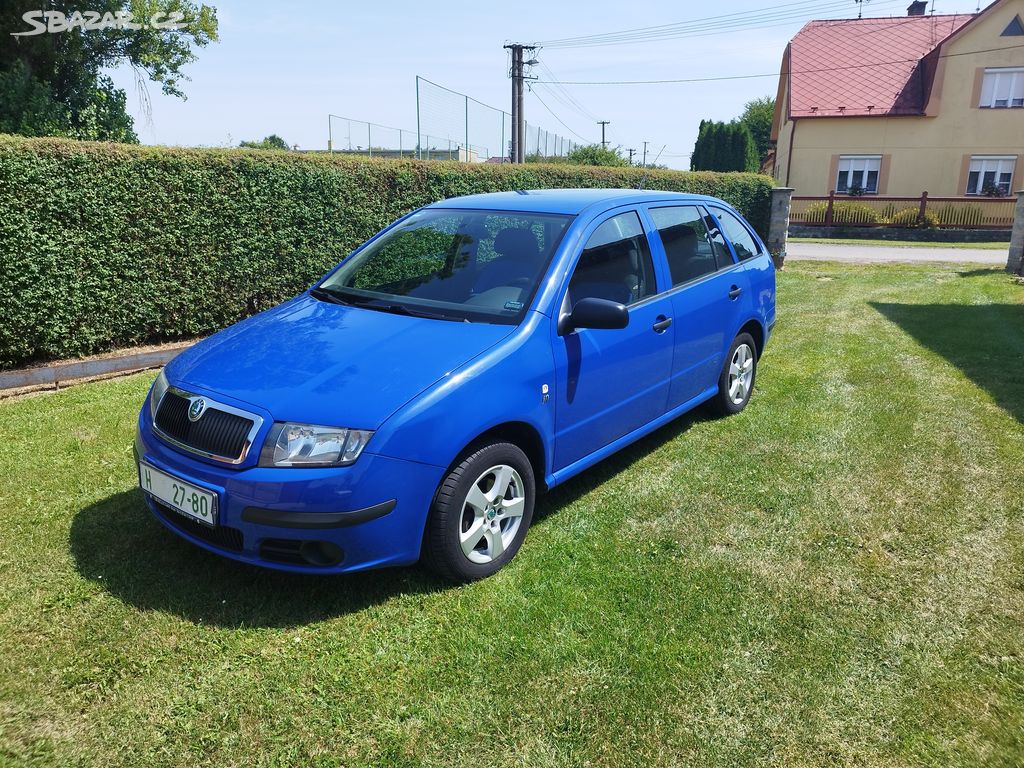 Škoda Fabia 1,2 HTP 47 KW Combi Klimatizace