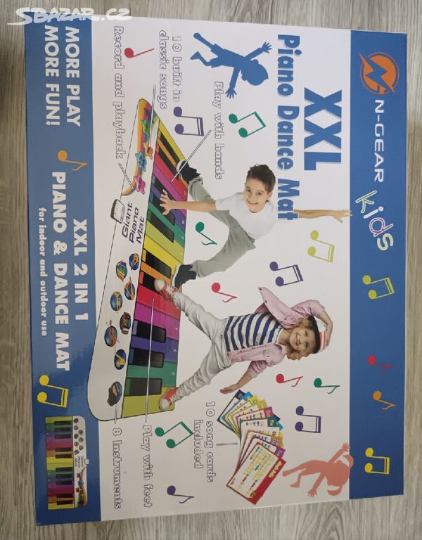 Piano dance mat xxl