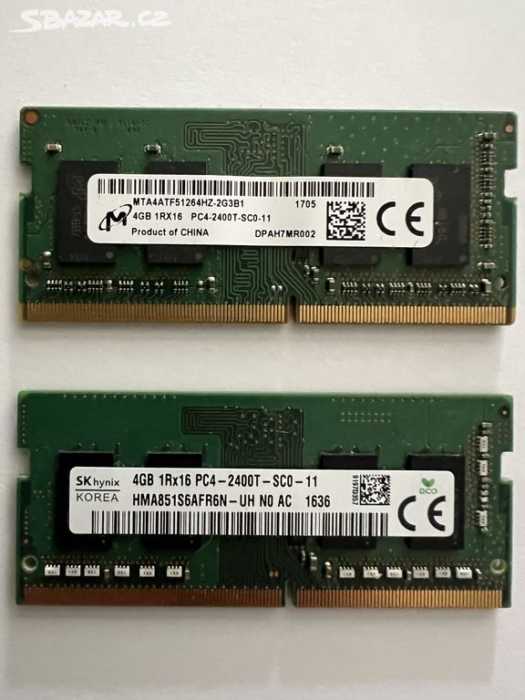 2x4GB SODIMM DDR4 2400T CL17