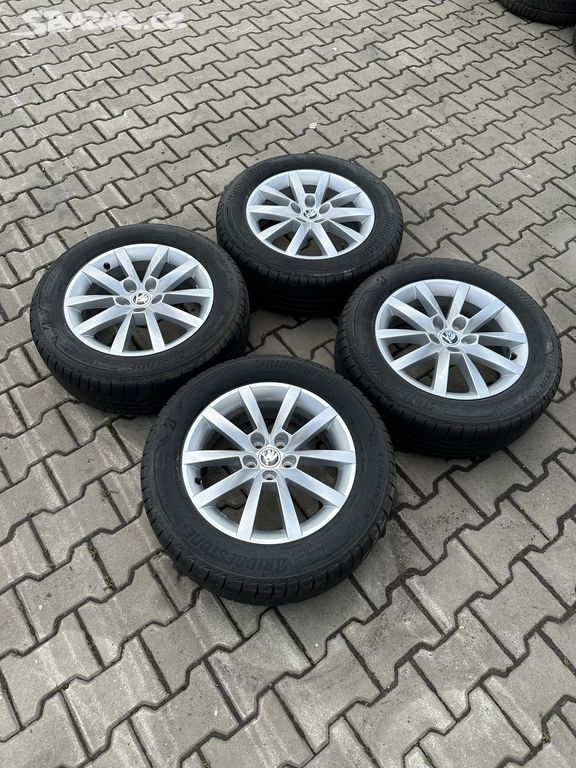 Kompletní alu Škoda 5x112r16+205/60r16 letní