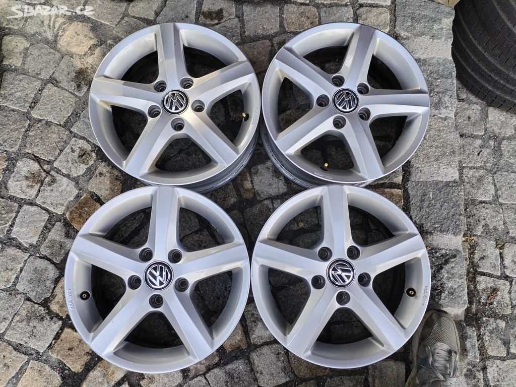 al. disky 5x112 R15 golf octavia original VW ASPEN