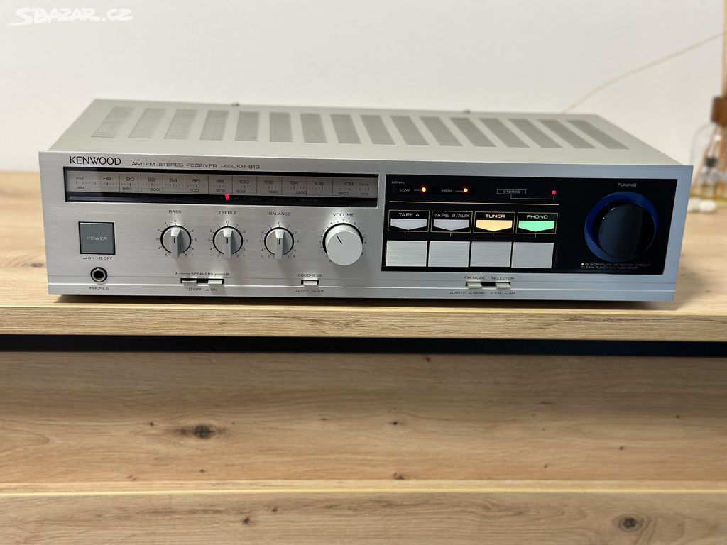 KENWOOD KR-910 VÝBORNÝ STEREO RECEIVER !!