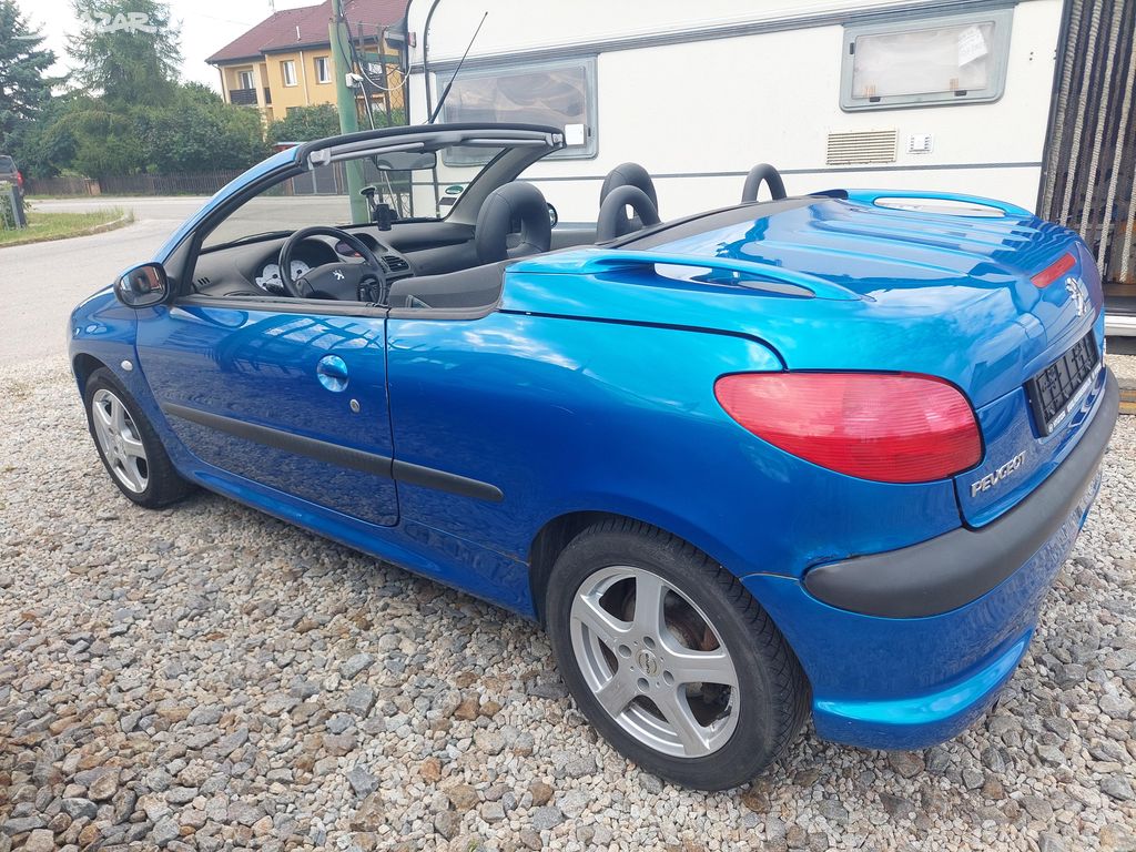 Peugeot 206 CC 1.6 16V kabrio