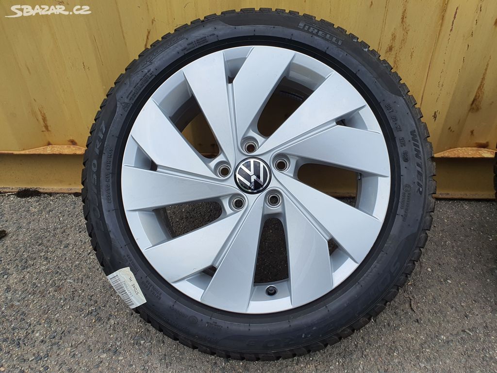 5x112 r17 kola disky vw golf 8 zimni 205 50 17