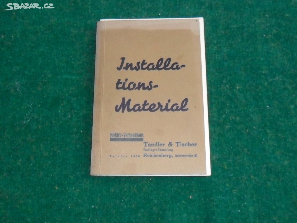 Kat. Installations material fir. T.a T. 1935 ( ? )