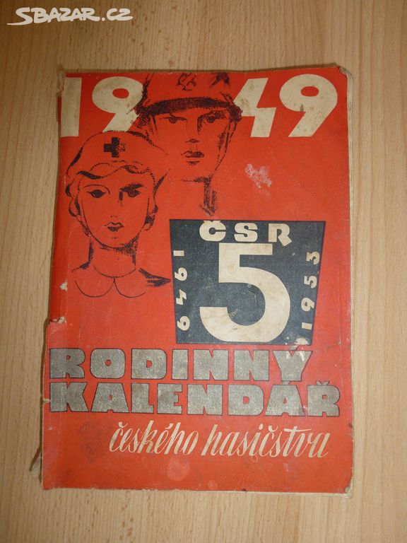 Kniha: Rodinný kalendář českého hasičstva 1949