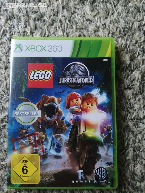 Hra Lego Jurassic World na Xbox 360