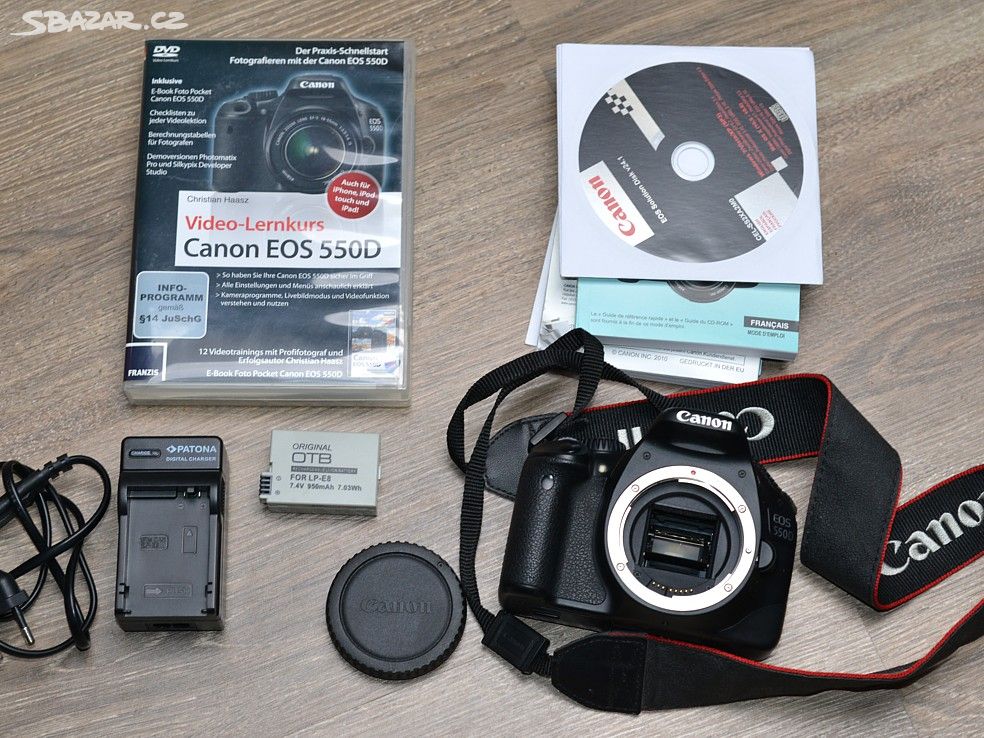 Canon EOS 550D 18Mpix*Full HDV*Live View*3700 Exp