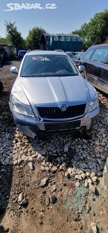 Bouraná Škoda Octavia 2 Scout