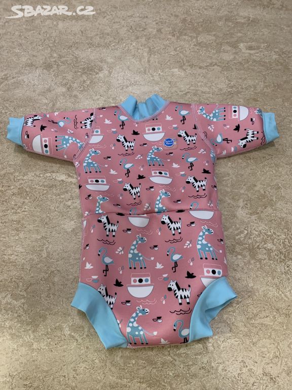 Baby neoprén - zvířátka růžová