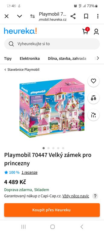 Playmobil zámek princeznovsky