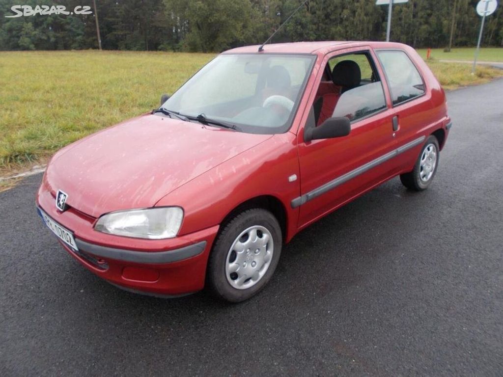 Peugeot 106 1,1 nová STK,ZACHOVALÉ,servo benzín