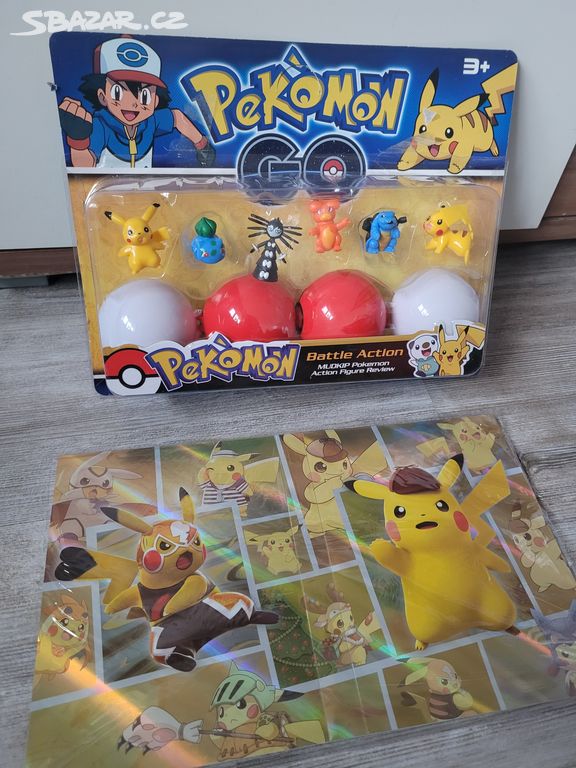 Pokemon sada figurek +2ball 280,-