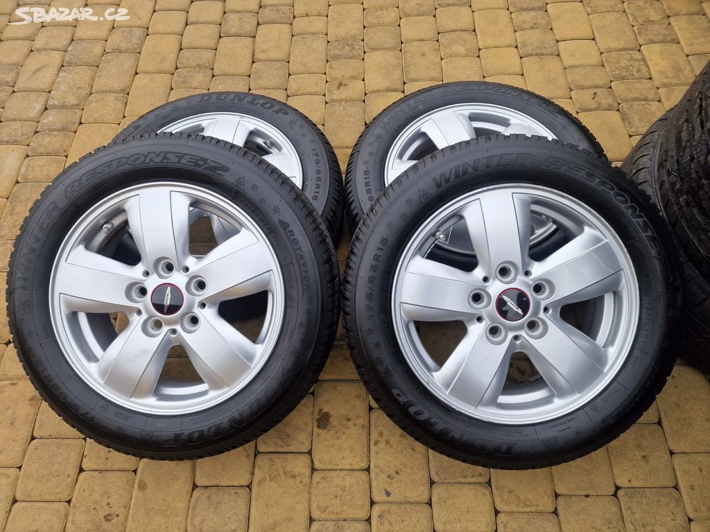 Alu kola zimní sada 5x120 15" Mini Cooper s čidly