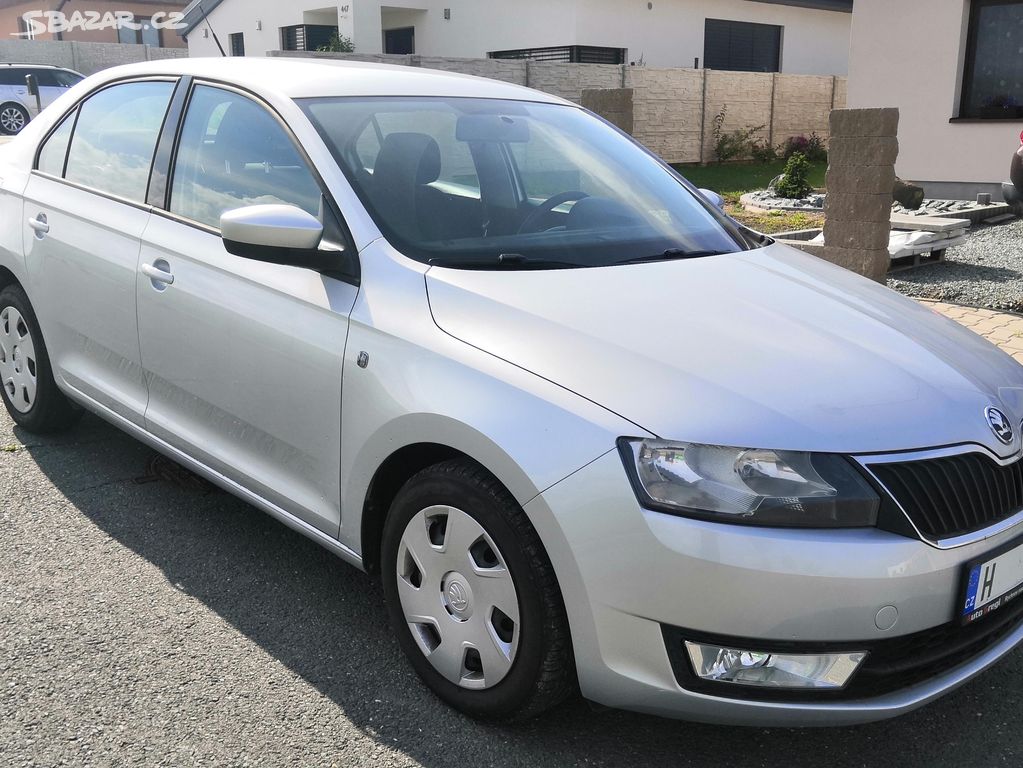 Škoda Rapid 1,2TSI 63kw 72500km KLIMA, VYH.SEDADLA