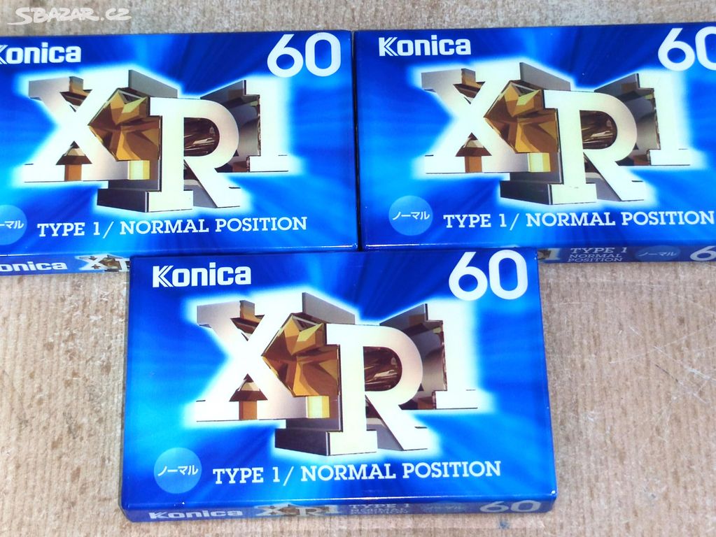 Audio kazety KONICA XR1 60 Normál