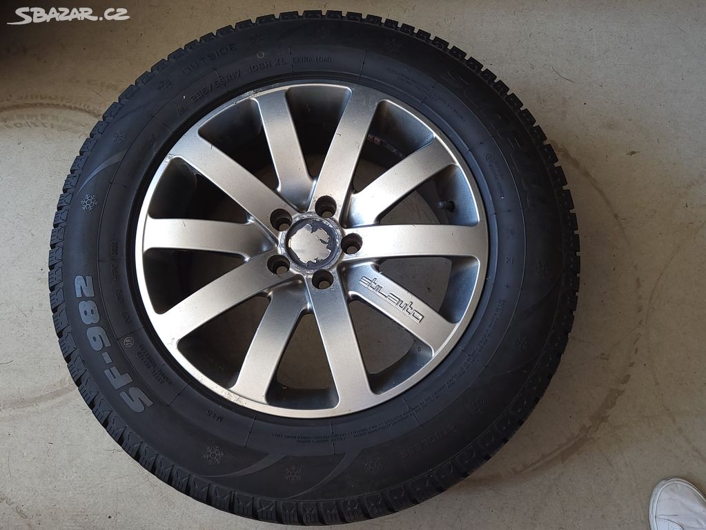 99% zimní ALU kola 17" 5x108 Volvo XC90, XC60