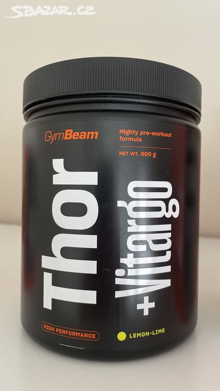 Preworkout / nakopávač Gymbeam THOR + VITARGO