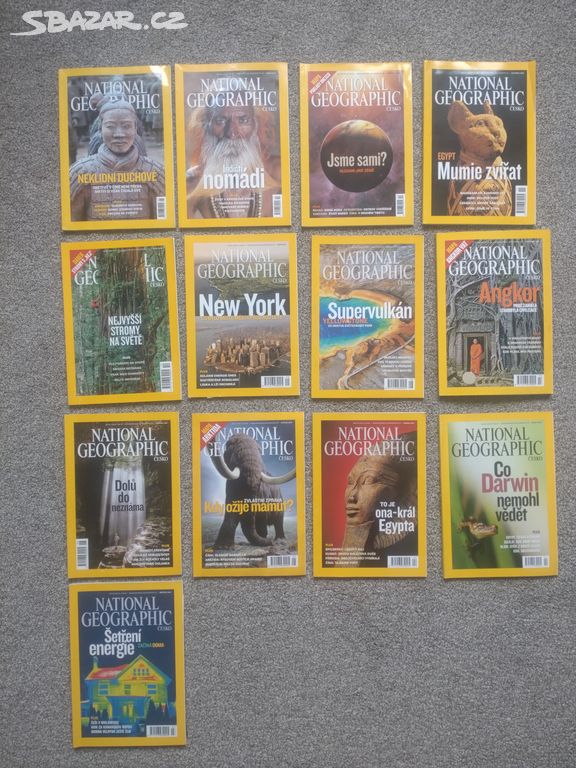 NATIONAL GEOGRAPHIC 13 ks 2009-2010 v čestině