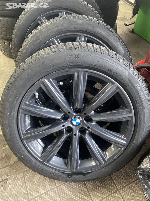 BMW ALU kola R18 se zimními pneumatikami PIRELLI