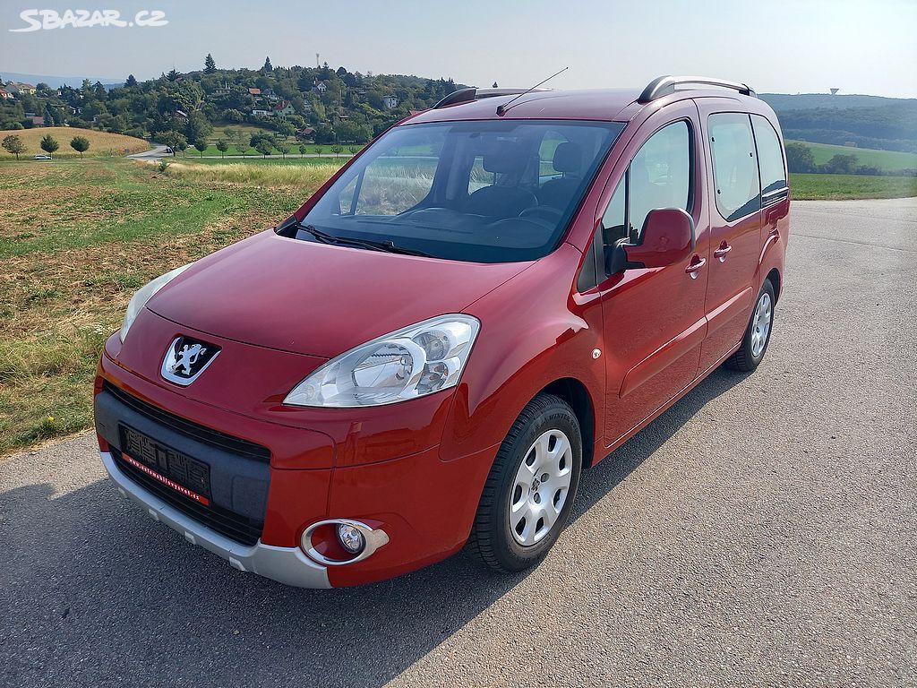 Peugeot Partner Tepee, 1.6i Digiklima+Serviska+ČR