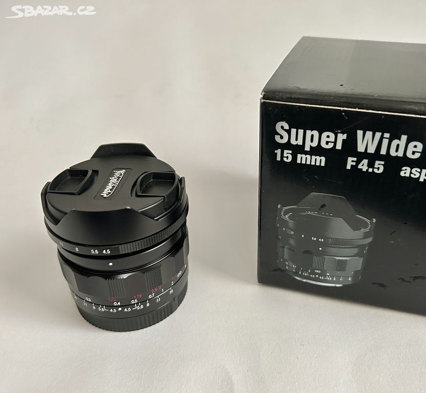 Voigtlander Super Wide Heliar 15mm f4,5 pro Sony E