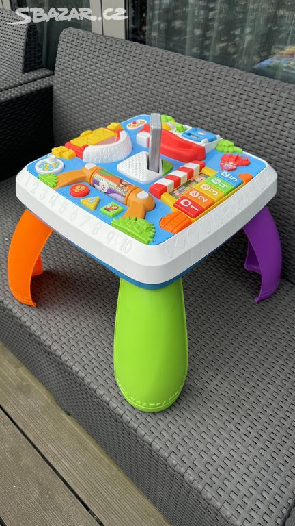 Fisher Price Smart Stages Pejskův stoleček CZ-