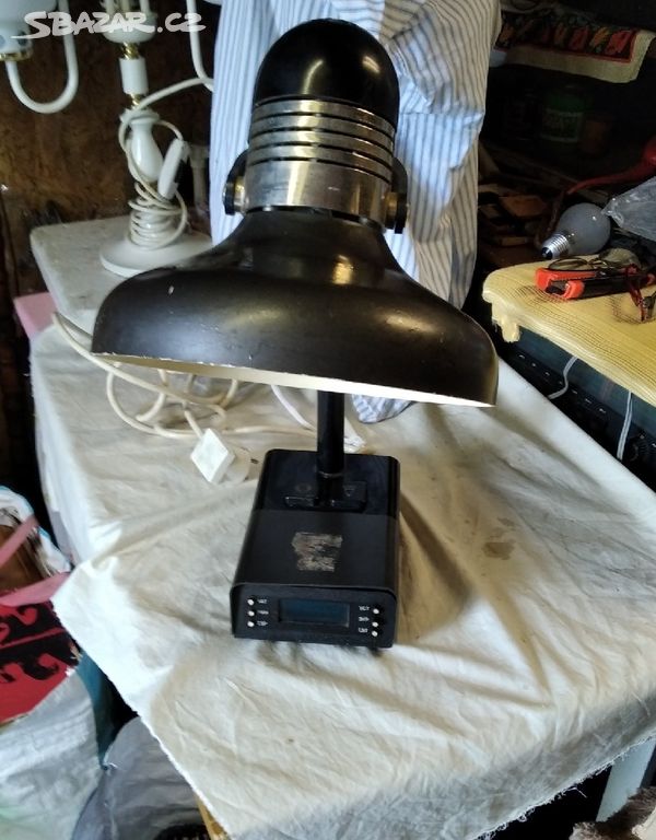 retro ruska digitalni lampa stolni