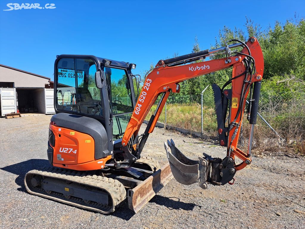 Bagr Kubota U27-4 HI